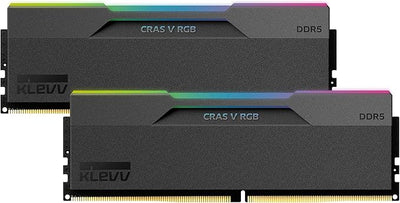 KLEVV Cras V RGB DDR5 6000 CL30 (2x16GB) - Black (Incompatible with Core Ultra)