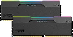 KLEVV CRAS V 6000 CL30 RGB DDR5 (2x16GB) - Black
