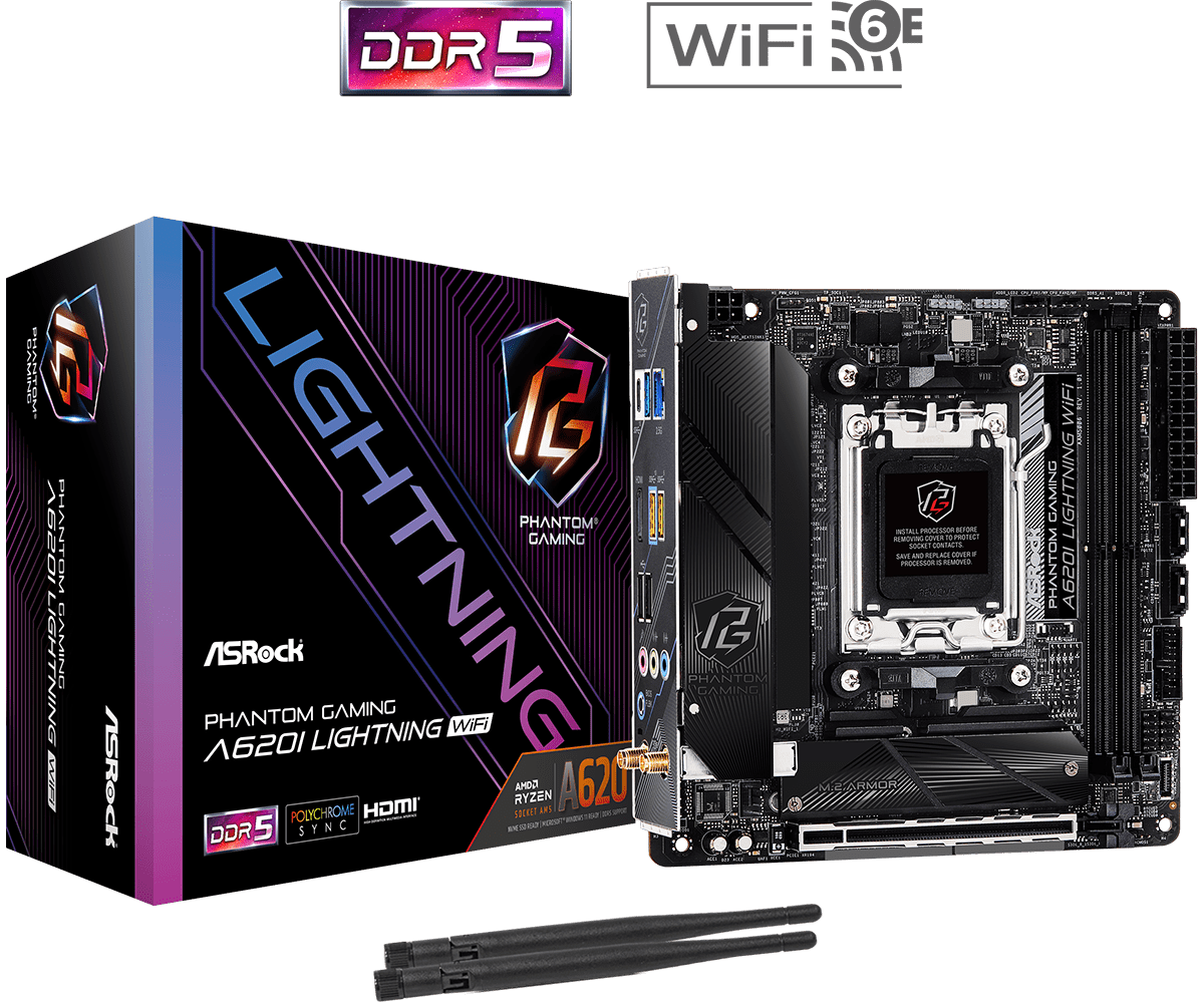 ASROCK A620I LIGHTNING WIFI ITX