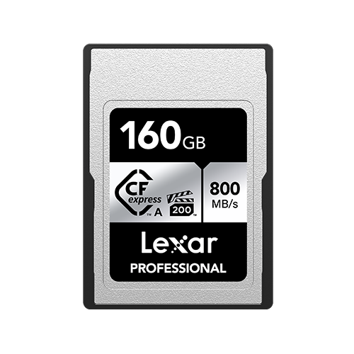 160GB - Lexar® Professional CFexpress™ Type A Card SILVER Series
