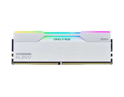 KLEVV CRAS V 6400 CL32 RGB DDR5 (2x24GB) - White
