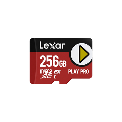 256GB Micro - Lexar® PLAY PRO microSDXC™ Express Card (For Nintendo Switch 2 900MB/s)