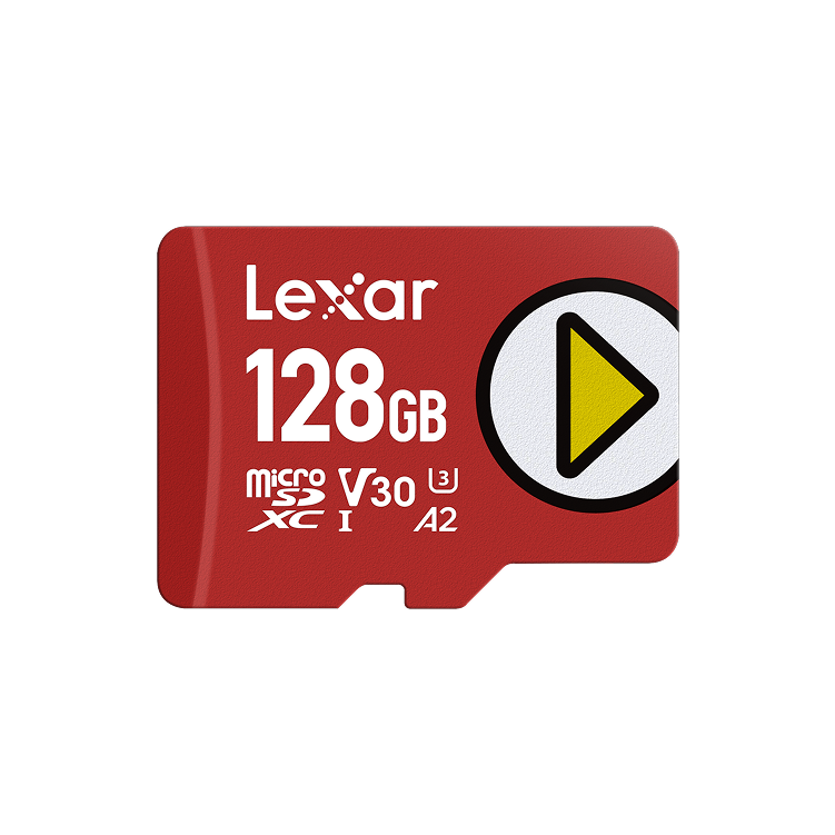 128GB Micro - Lexar® PLAY microSDXC™ UHS-I Card (205MB/s)