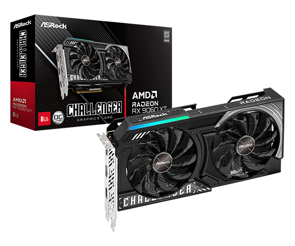 ASRock RX 9060 XT Challenger OC 8GB