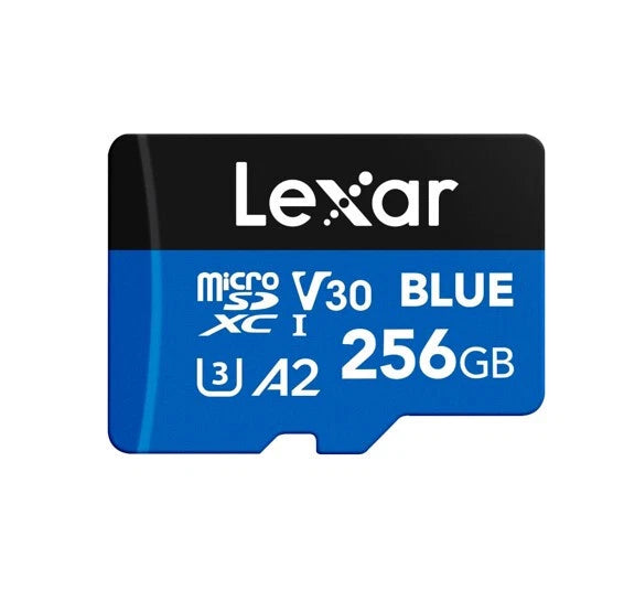 256GB Micro - Lexar BLUE PLUS microSDXC™ UHS-I Card