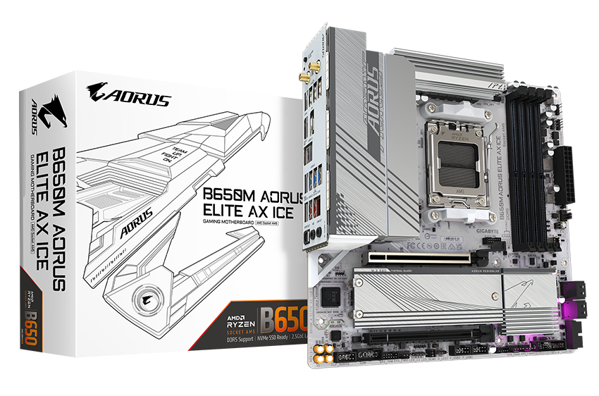 B650M AORUS ELITE AX ICE