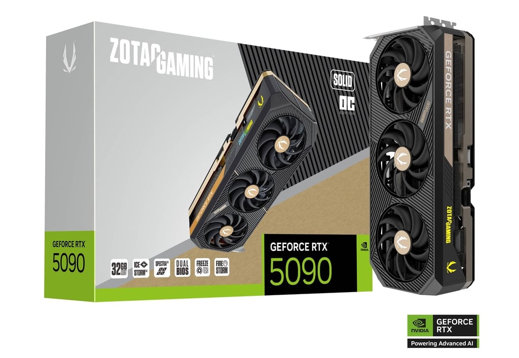 ZOTAC GAMING RTX 5090 SOLID OC 32GB