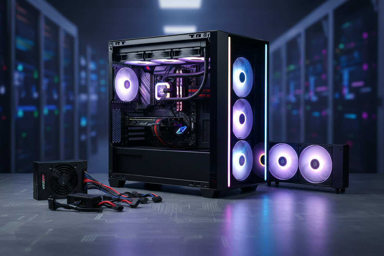 CPU Cooling, Watercoolers, Power & Cases