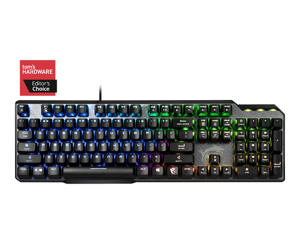 MSI VIGOR GK50 ELITE ARGB GAMING KEYBOARD - KAILH BLUE