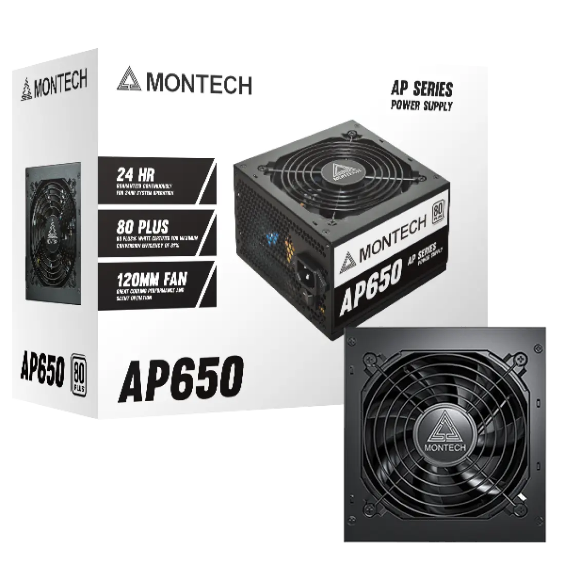MONTECH AP650 650W 80+ PSU