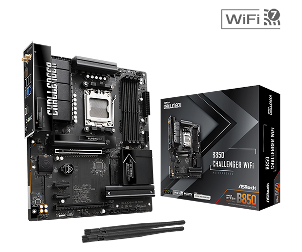 ASROCK B850 CHALLENGER WIFI7 - BLACK