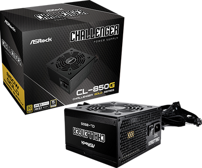ASRock Challenger 850W 80+ Gold ATX3.1 PCIe 5.1 PSU
