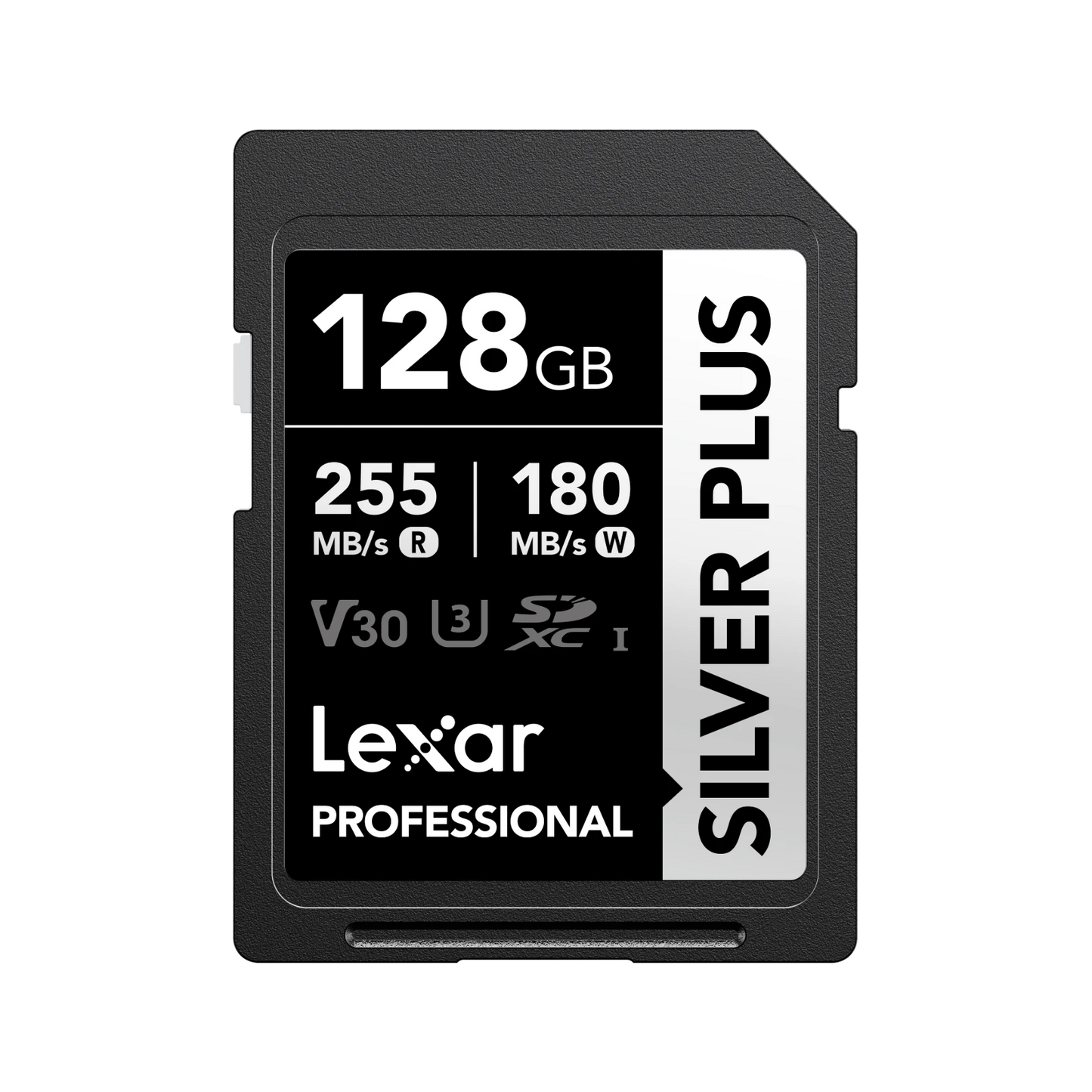 128GB SD - Lexar Professional SILVER PLUS SDXC™ UHS-I Card