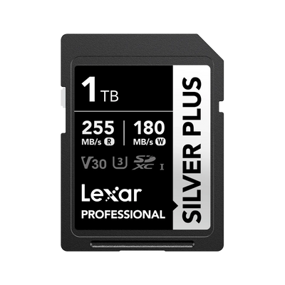 1TB SD - Lexar Professional SILVER PLUS SDXC™ UHS-I Card