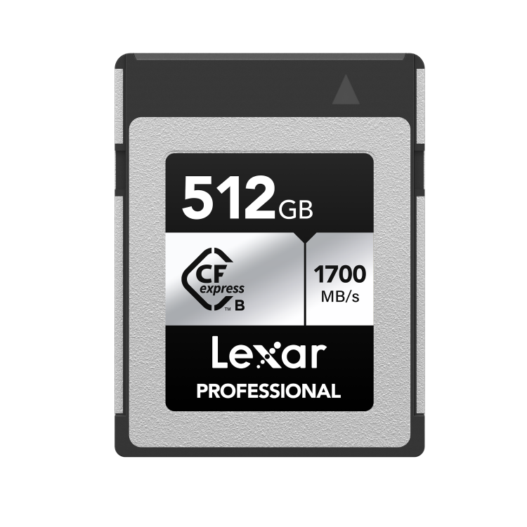 512GB - Lexar® Professional CFexpress™ Type B Card SILVER Series