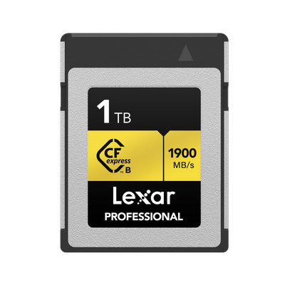1TB - Lexar® Professional CFexpress™ Type B Card GOLD Series