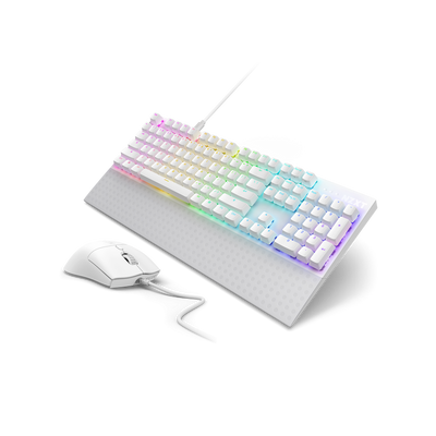 NZXT Plank Gaming Keyboard - White