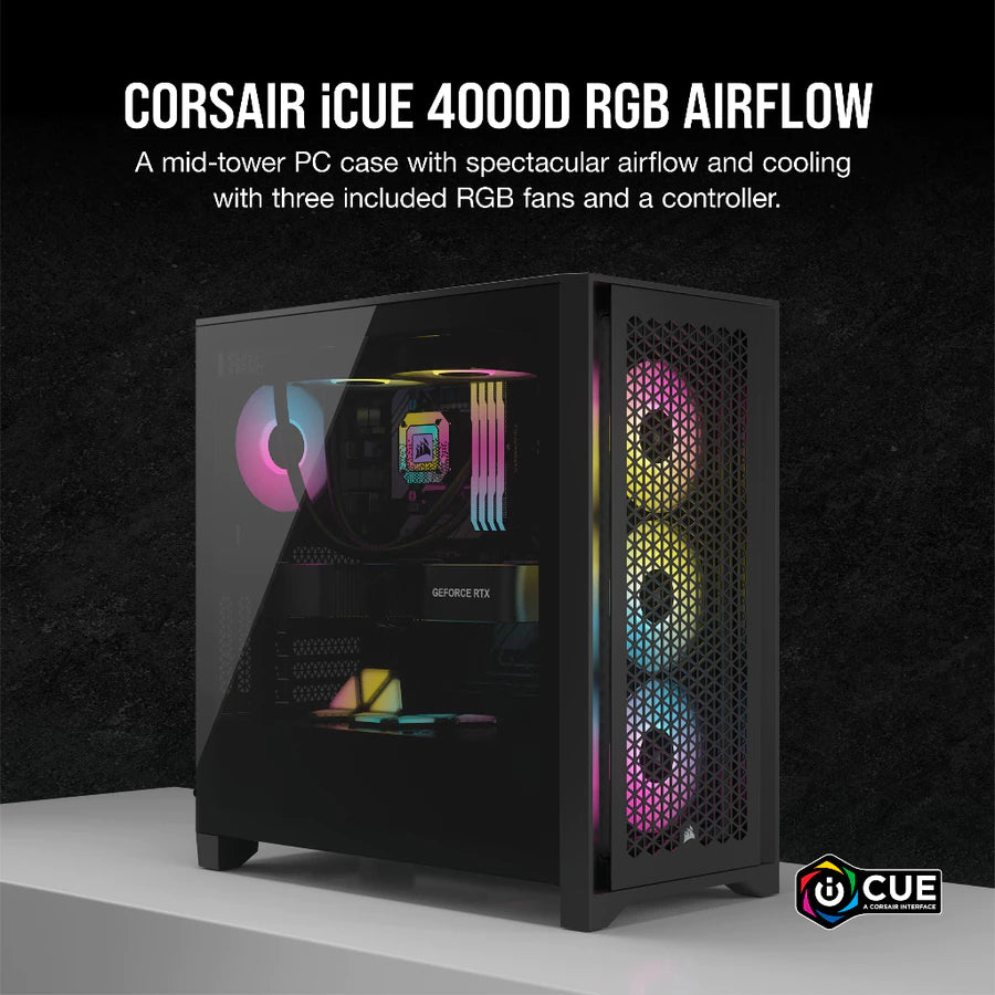 Corsair 4000D Airflow Black/White