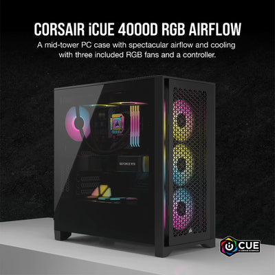 Corsair 4000D Airflow Black/White